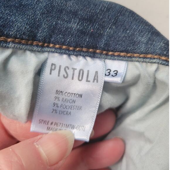 Pistola Medium Wash Skinny Jeans Women's 33  Stretch Denim Comfort Utility‎ - Picture 4 of 6